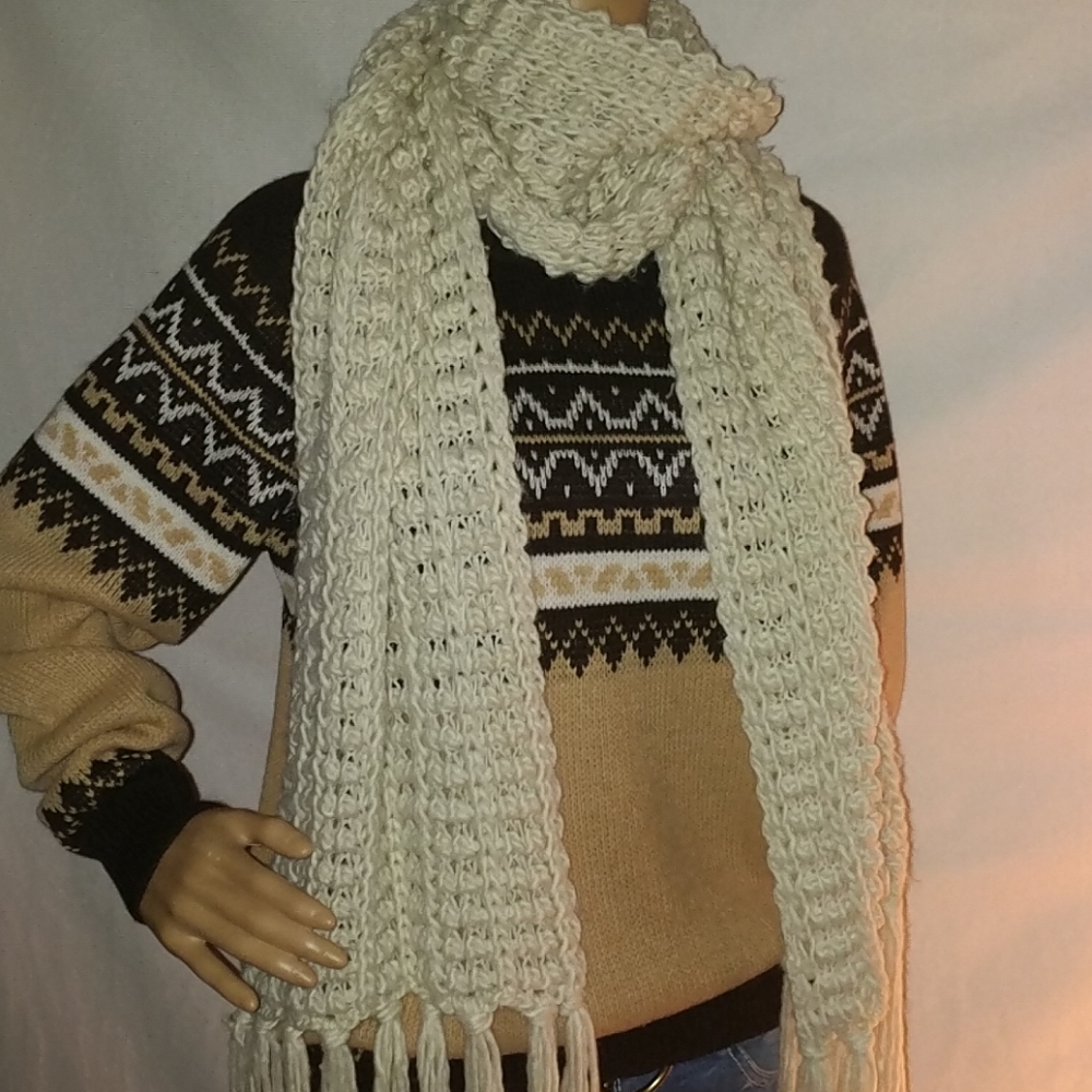 Vintage Sweater and Scarf